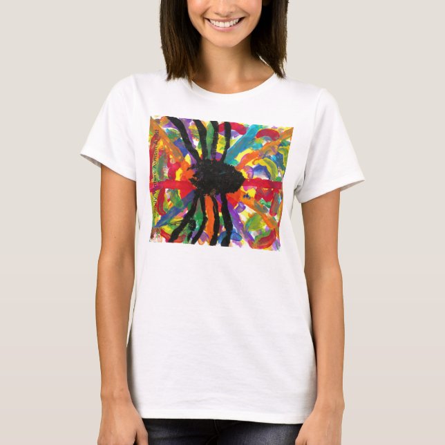 Candy Waters Autism Artist T-Shirt (Front)