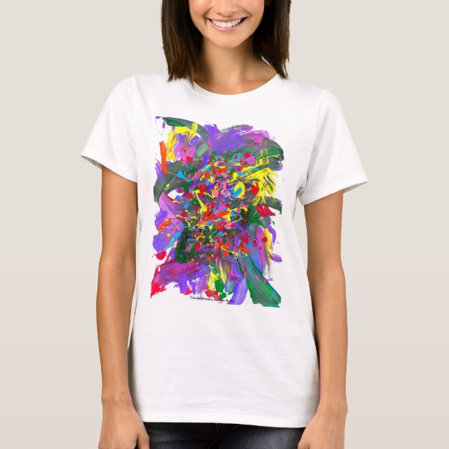 Candy Waters Autism Artist T-Shirt (Front)