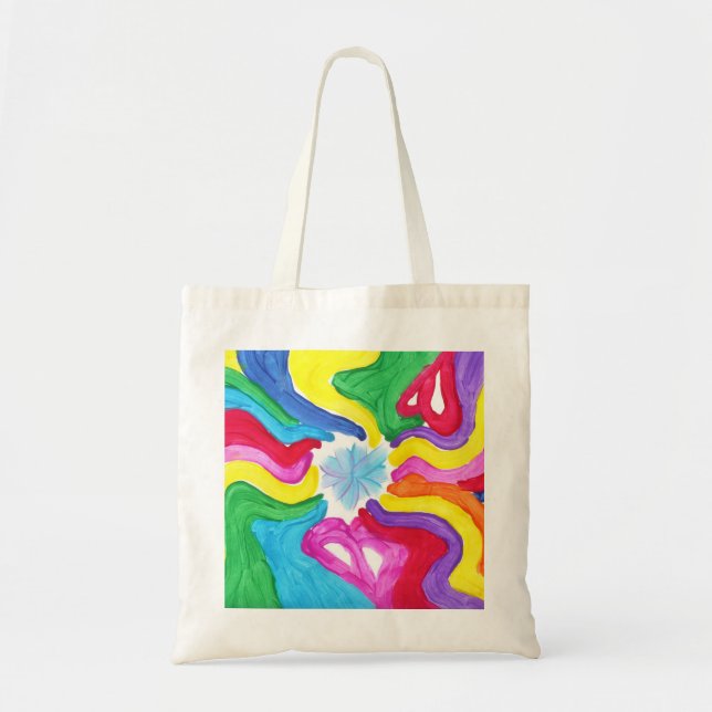 Candy Waters Autism Artist Tote Bag (Front)
