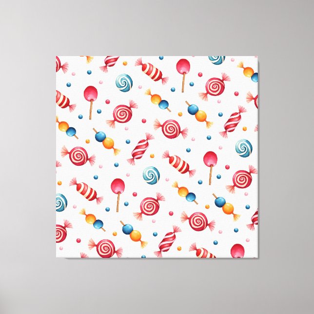 Candy Wonderland Canvas Print (Front)