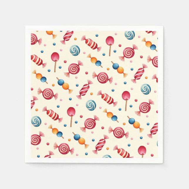 Candy Wonderland Napkin (Front)