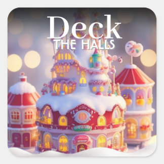 Candy World/Deck/Sticker Square Sticker