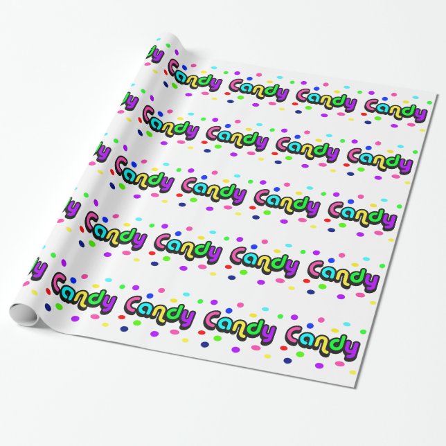 Candy-wrapping paper (Unrolled)