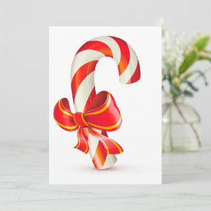 Candycane Invitations