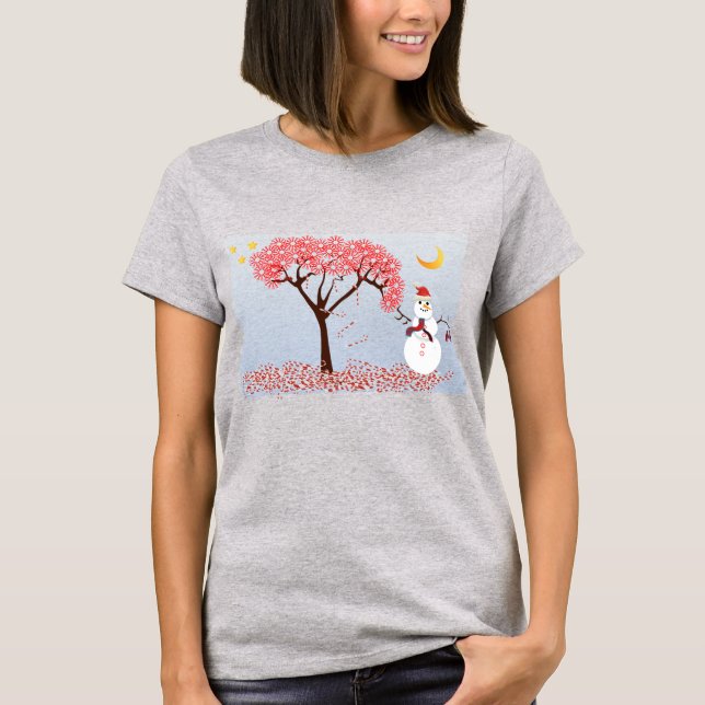 Candycane Tree - T-Shirt (Front)