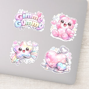 Candycore Pastel Gummy Bear & Y2K Kawaii