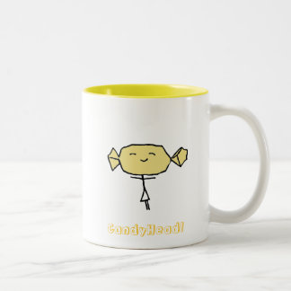 CandyHead Bliss Yellow Mug
