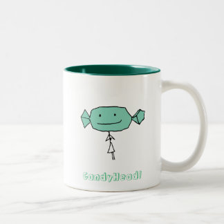 CandyHead i like u Mug Aqua