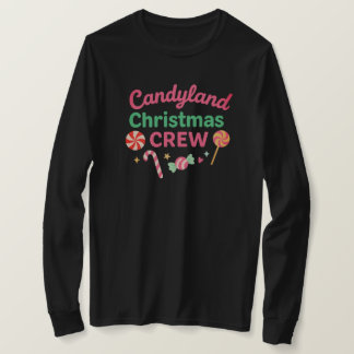 Candyland Christmas Crew | Fun Holiday Family T-Shirt