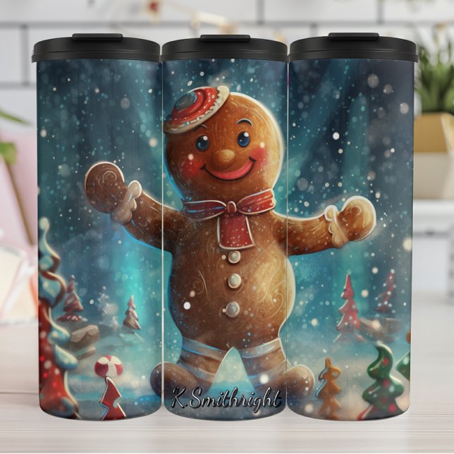 Candyland Gingerbread Delight Thermal Tumbler (Creator Uploaded)