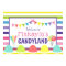 Candyland Lollipop Gumdrop Banner Birthday Party