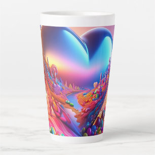 Candyland Pinball Heart Mug