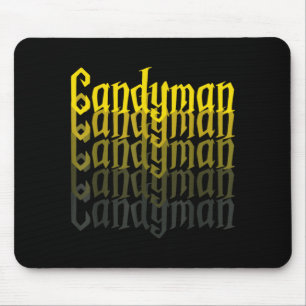 Candyman Backwards Mirror Halloween Custome Funny Mouse Pad