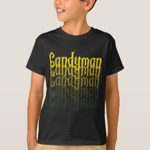 Candyman Backwards Mirror Halloween Custome Funny T-Shirt