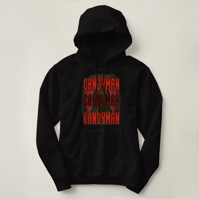 Candyman Halloween Costume For Men Women Scary  Hoodie (Design Front)