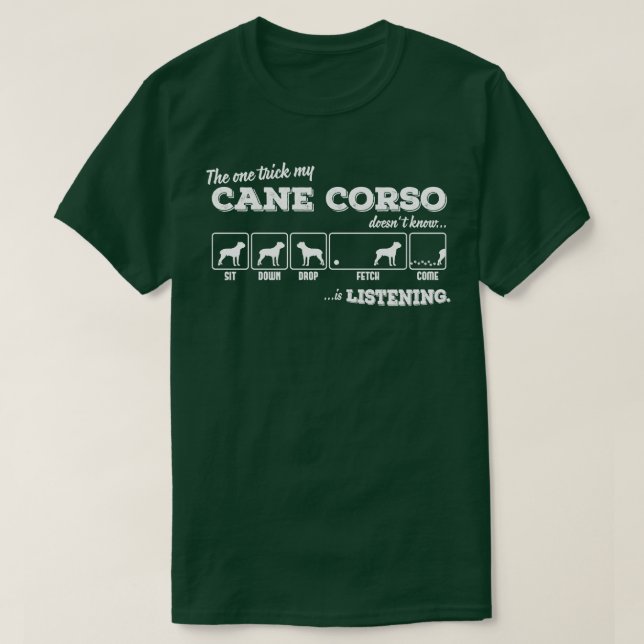 Cane Corso 3 T-Shirt (Design Front)