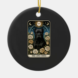 Cane Corso Ceramic Tree Decoration