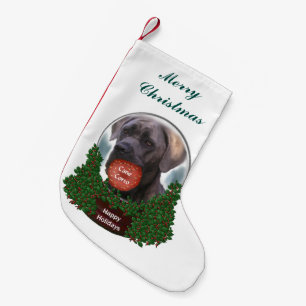 Cane Corso Christmas Small Christmas Stocking