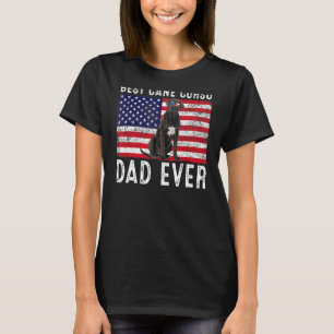 Cane Corso Dad Usa American Flag Cane Corso Dog O T-Shirt
