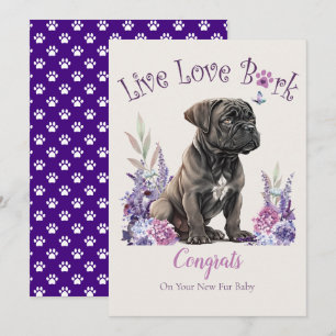 Cane Corso Dog Adoption, Gotcha Day Card