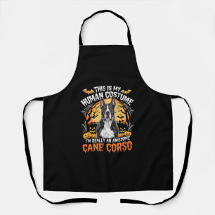 Cane Corso Dog Awesome Costume Halloween Apron