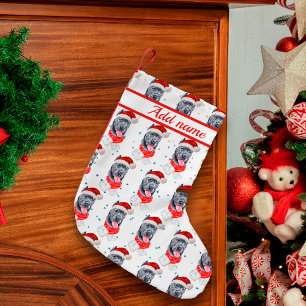 Cane Corso Dog Breed Christmas Stars Small Christmas Stocking