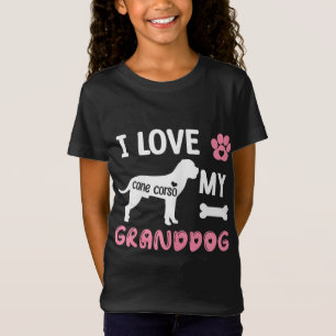 Cane Corso Dog Grandma Gifts Love My Granddog Dog  T-Shirt