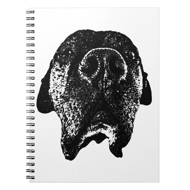 Cane Corso Dog Notebook | Ink Head Cover (Front)