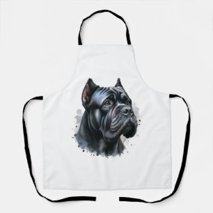 cane corso dog painting Classic T-Shirt Apron