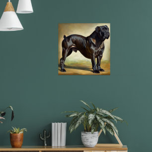 Cane Corso Dog Poster