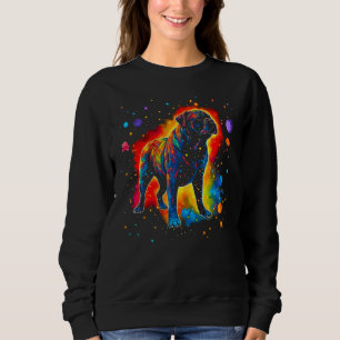 Cane Corso Dog Space Sweatshirt