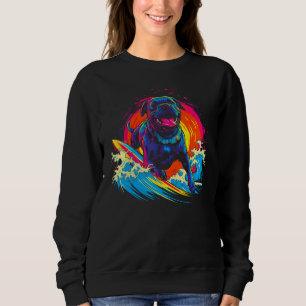 Cane Corso Dog Surfer Sweatshirt