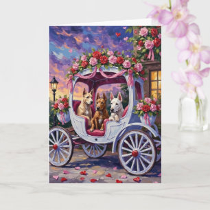 cane corso Dog Valentine's Day Card