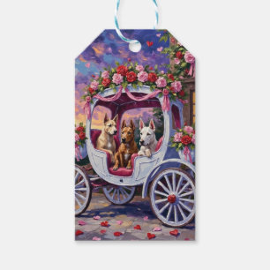 cane corso Dog Valentine's Day Gift Tags