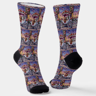 cane corso Dog Valentine's Day Socks