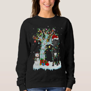 Cane Corso Dog Xmas Tree Lighting Santa Cane Corso Sweatshirt