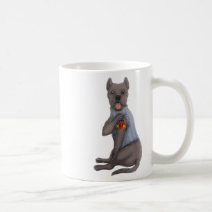 Cane Corso I Love Mum Tattoo Dog Shirt Funny Mothe Coffee Mug