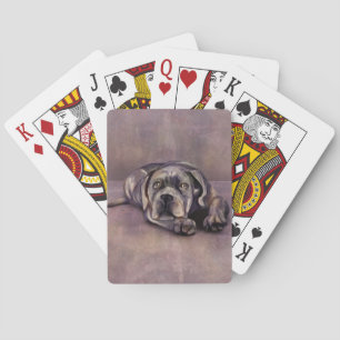 Cane Corso - Italian Mastiff Puppy Playing Cards