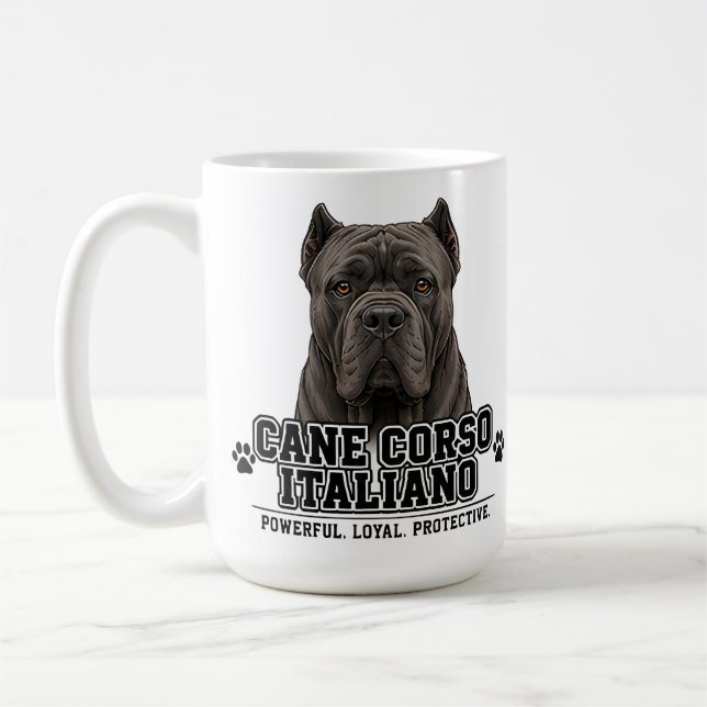 🐾 Cane Corso Italiano 🐾 Coffee Mug (Left)