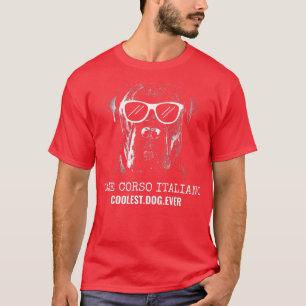 Cane Corso Italiano dog portrait for dog owners wi T-Shirt