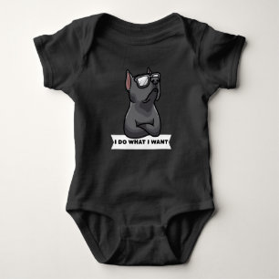 Cane Corso Italiano Stubborn Dog Baby Bodysuit