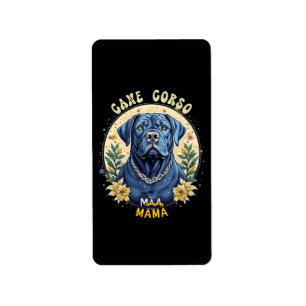 Cane Corso Mama Label