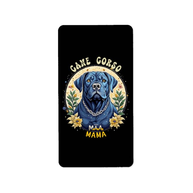 Cane Corso Mama Label (Front)