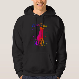 Cane Corso Mama Vintage Colourful Cute Dog Mum Hoodie