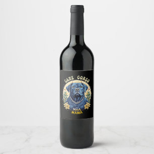 Cane Corso Mama Wine Label