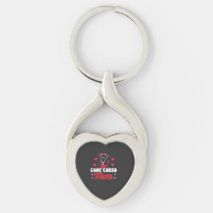 Cane Corso Mom Key Ring