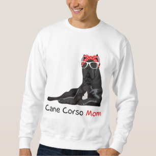 Cane Corso Mum Bandanna Womens Cane Corso Dog Sweatshirt