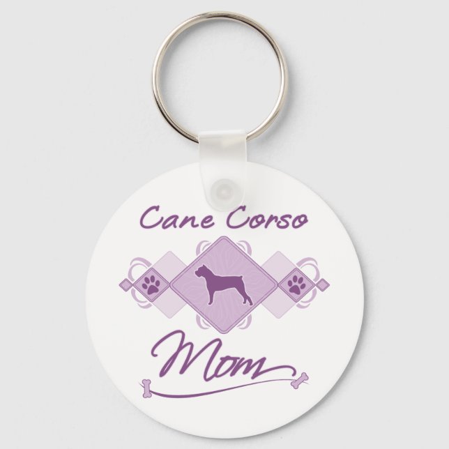 Cane Corso Mum Key Ring (Front)