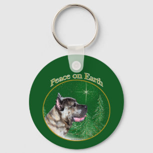 Cane Corso Peace Key Ring