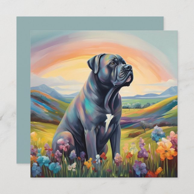 Cane Corso Rainbow Bridge Custom Dog Name (Front/Back)
